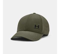 Under Armour Hombre ISO-Chill ArmourVent Stretch, Gorra con Visera Curva Transpirable, Ligera y Duradera, Gorra de Running con Orificios de ventilaciónMarine OD Green / / Black,L/XL