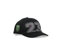 Gorra Enea Bastianini Dual Monster Energy Oficial MotoGP, Negro , Talla única