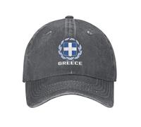 Gorra Escudo De Armas De Grecia Emblema Griego Folding Gorra De Malla Ajustable Sombreros De Pesca para Golf Verano Tenis