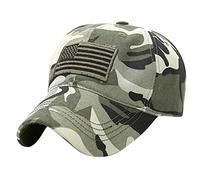 Gorra especial con bandera de parche unisex Operator Forces USA Trucker Gorras Logística, verde, Talla única