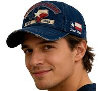 Gorra Estilo Truck Béisbol | Gorra Vintage Desgastada con Estampado Monumental - Sombrero de Béisbol Ajustable | para Casa, Viajes, Eventos, Senderismo y Playa