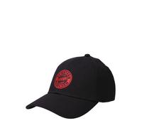 Gorra FC BAYERN MÚNICH Negra Con Logo Clásico Rojo Artículo Oficial Licenciado