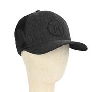 Gorra Flex Fit Hurley Oceanside Con Malla Trasera - Negra