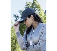 Flexfit Gorra de béisbol Yupoong algodón Unisex para Hombre y Mujer, no rígida con Cierre de latón, Unisex, 6245CM, Azul Marino, Talla única