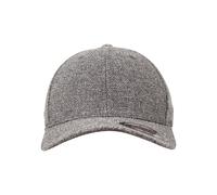 Gorra Flexfit Melange De Béisbol Woven Sport Heather Grey 6 Panel Flexcap