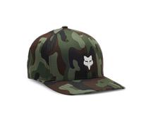 FOX HEAD TECH FLEXFIT GREEN CAMO S/M GORRA DE BÉISBOL