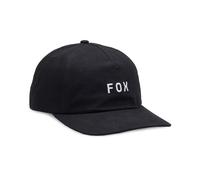 Gorra Fox Racing Hombre Strapback Curve Peak ~ Wordmark negro
