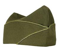 Gorra garrison de oficial de infantería de la II Guerra Mundial, ejército estadounidense en el extranjero
