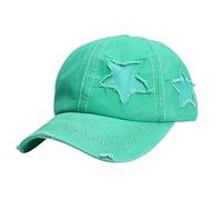 Gorra genérica anti UV hombre gorra hombre patrón color sólido sombrero ligero casual sombrero visera transpirable sombrero béisbol tendencia sombrero al aire libre cómodo, Mint Green, Talla única