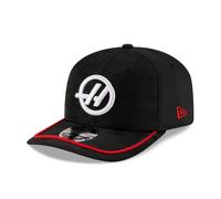 Gorra Haas F1 MoneyGram camuflaje negro 9SEVENTY ajustable con cierre a presión
