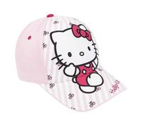 Gorra Hello Kitty Niños con Visera - Gorra Infantil Hello Kitty Cómoda, Transpirable y Ligera, Gorra Verano Ajustable, Protección Solar Playa, Piscina y Excursiones
