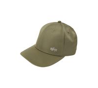 ALPHA INDUSTRIES Gorra oliva / offwhite, Talla 55-60