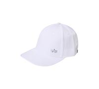 ALPHA INDUSTRIES Gorra plata / blanco, Talla 55-60