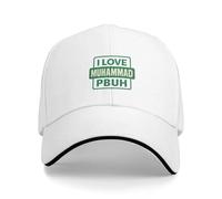 Gorra Hombre, Gorra béisbol Muhammad Sun Regalo Gorra Verano para Hombres con Logo Personalizado para Hombres Sombrero Camionero a Prueba Sol para Gimnasio Casual al Aire Libre Regalo Gorra Snapback