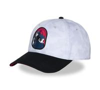 Gorra Hombre Naruto, Gorra Béisbol Uchiwa Brothers, Ajustable mediante el Snapback, Blanco/Negro/Rojo, Talla única