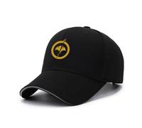 Gorra hombre, Unisex Ghost, Gorras de béisbol Moda, Estilo Streetwear, con Visera Invierno Otoño Primavera Verano Verano/Invierno, work(Black)