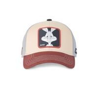 Gorra Hombre y Mujer Bugs Bunny, Gorra Béisbol, Looney Tunes, Auténtica y Original, beige, Talla única