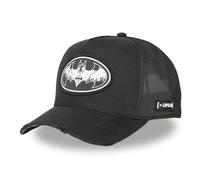Gorra Hombre y Mujer, Gorra Trucker DC Comics, Ajustable mediante el Snapback, Negro Talla TU