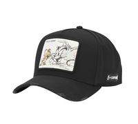 Gorra Hombre y Mujer, Gorra Trucker Tom & Jerry, Ajustable mediante el Snapback, Negro , Talla única