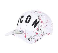 Gorra Icon Blanca y Roja Taguee Streetwear Béisbol Moda - Unisex, blanco, Talla única