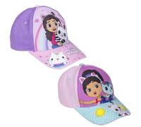 CERDÁ LIFE'S LITTLE MOMENTS Gorra infantil con visera Gabby's Dollhouse 51 cm 65% algodón Rosa