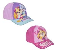 Gorra Infantil con Visera de La Patrulla Canina - Color Rosa - Medida de 53 cm - Elaborada con 65% Algodón y 35% Poliéster - Estampado de La Patrulla Canina - Producto Original Diseñado en España