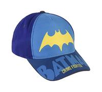 Gorra Infantil de Batman - Color Negro y Amarillo - Apta de 2 a 8 Años - Combina Algodón y Poliéster - Gorra para Niños con Velcro Trasero Ajustable - Producto Original Diseñado en España