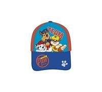 Gorra Infantil de La Patrulla Canina - Color Rojo - Apta de 2 a 8 Años - Combina Algodón y Poliéster - Gorra para Niños con Velcro Trasero Ajustable - Producto Original Diseñado en España
