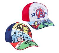 Artesanía Cerdá Gorra infantil Vengadores Azul 2-8 años Algodón/Poliéster Velcro Diseñado en España
