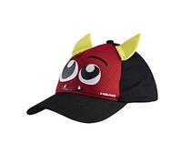 Head Gorra Infantil Monster Tenis, Juventud Unisex, Negro/Rojo, Talla única