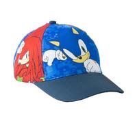 ARTESANÍA CERDÁ Gorra infantil Sonic ajustable para niños y niñas visera curva verano parque y playa