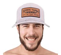 Gorra informal de verano - Gorra de béisbol | Summer Snapback Fashion Hat | Tush Spit on That Thang Hats | Breathable Fabric Baseball Hats for Everyday Wear, Outdoor Travel, Home, School, Gris, L