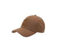 HUGO Gorra de sarga de algodón con logo bordado - StyleJude-Stacked, 50533409 Marrón pcs.