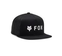 FOX Absolute Mesh Gorra Snapback Juvenil, negro-blanco