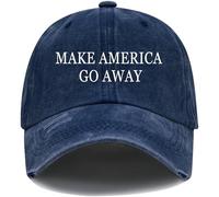Gorra Make America Go Away, HDH-azul marino profundo, 53