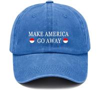 Gorra Make America Go Away, sombrero Make America Go Away, CH-Sapphire Blue, 53