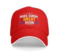 Gorra Make Europe Great Again I Love Europe Gorra de Camionero para Hombre y Mujer