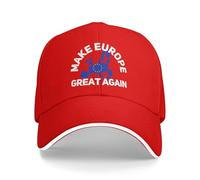 Gorra Make Europe Great Again I Love Europe Gorra de Camionero para Hombre y Mujer