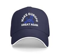 Gorra Make Europe Great Again I Love Europe Gorra de Camionero para Hombre y Mujer