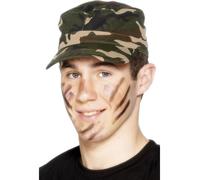 Gorra Militar Camuflaje Disfraz Militar Soldado Uniforme Hombre Mujer Sombrero