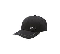 BOSS Gorra negro / blanco, Talla 55-60