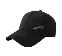 Gorra Mujer,Caps Sun Outdoor Summer Mesh Unisex Hat Cap Caps Perchero Sombreros (Black, One Size).