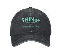 Gorra navideña Unisex Shinee Princes of KPOP Gorra de béisbol Sombrero Anime Visor térmico Icono de Moda Femenina Regalo de Moda Femenina