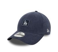 Gorra New Era 9Forty azul oscuro con parche de cordón de los New York Yankees