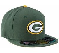 Gorra New Era De Hombre Green Bay Packers NFL On Field 59Fifty, Verde Oscuro, 7