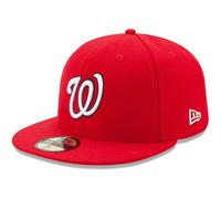 Gorra New Era MLB 59FIFTY Team Color Authentic, ajustada para el campo (7 3/4 Washington Nationals)
