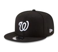 Gorra New Era MLB Basic SNAP 950 Washington Nationals negra y blanca con cierre de presi n