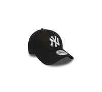New Era 39thirty York Yankees - Gorra para Hombre, Color Negro (Black/White), Talla S/M