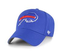 '47 NFL Buffalo Bills MVP Gorra de béisbol unisex, cierre de velcro ajustable, talla única, logotipo del equipo, color azul Sonic, Sonic Blue, Talla única