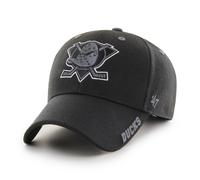 '47 Forty Seven Brand Anaheim Ducks Defrost Black NHL MVP Curved Visor Velcroback Cap